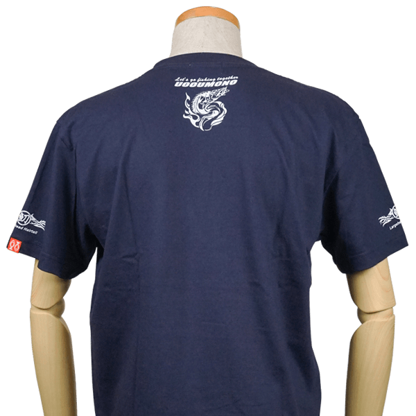 ネイビーTシャツ（タチウオ）うら