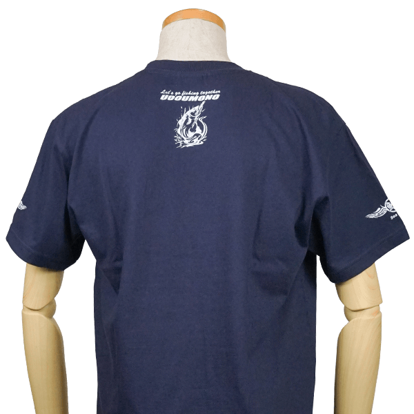 ネイビーTシャツ（シーバス）うら
