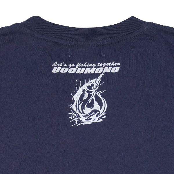 ネイビーTシャツ（シーバス）えり