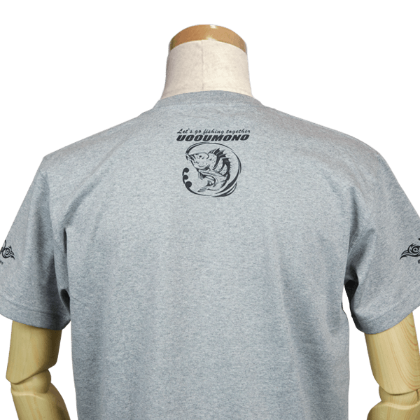 グレーTシャツ（クロダイ）うら