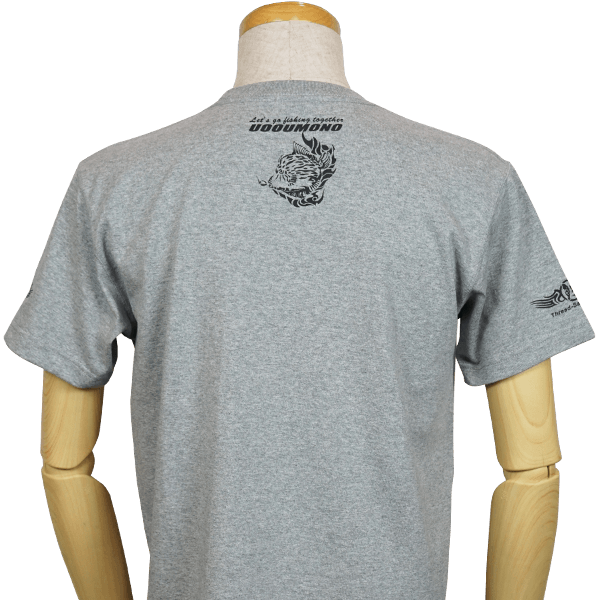 グレーTシャツ（カワハギ）うら