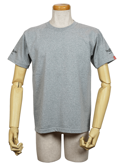 グレーTシャツ(ヒラメ)