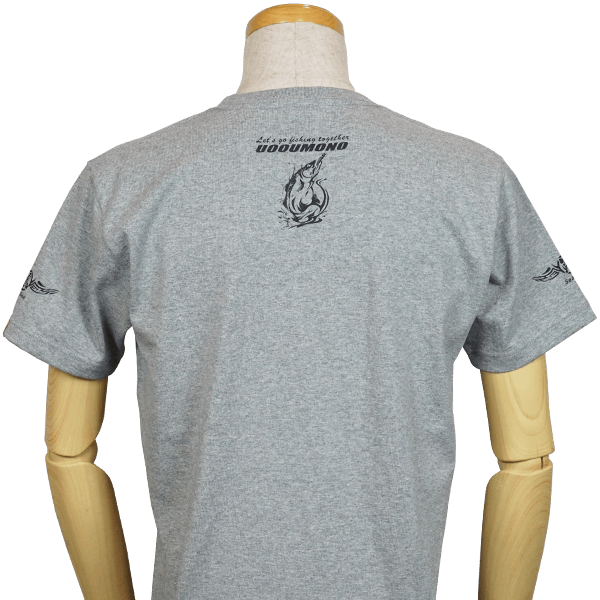 グレーTシャツ（シーバス）うら