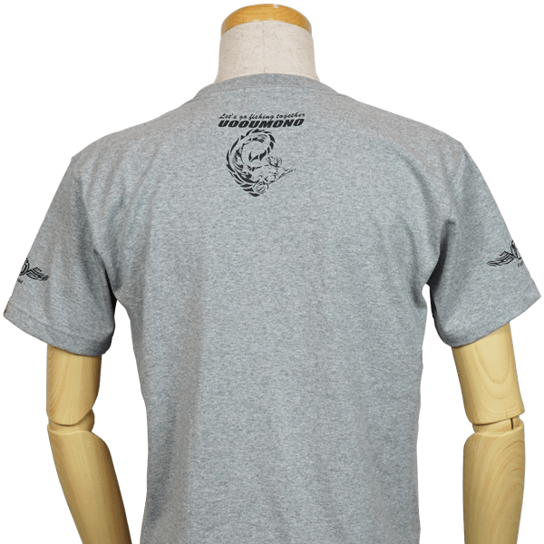 グレーTシャツ（マゴチ）うら