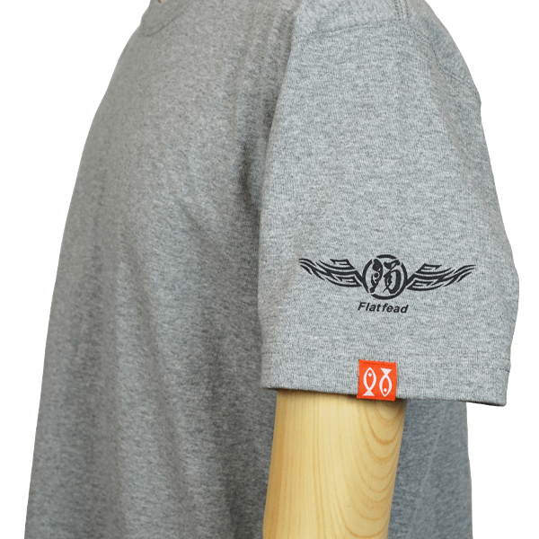 グレーTシャツ（マゴチ）袖